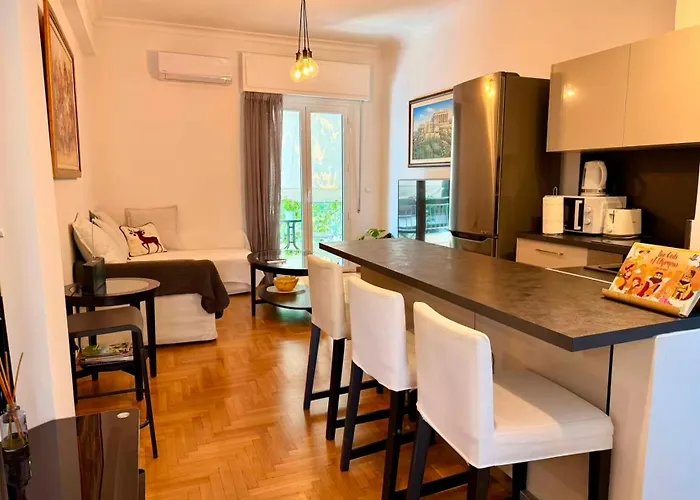 Amazing Apartment 2 Min To Acropolis